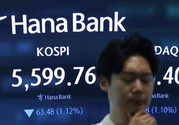 5600선 출발 후 다시 하락