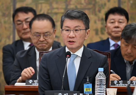 정몽규 "국제무대 자리 연연 안해…새 집행부 결정 따를 것"