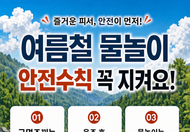 대구시 "물놀이 안전수칙 지키세요"…수난사고 예방수칙 준수 당부