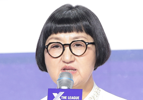 인사말 하는 노희영 대표