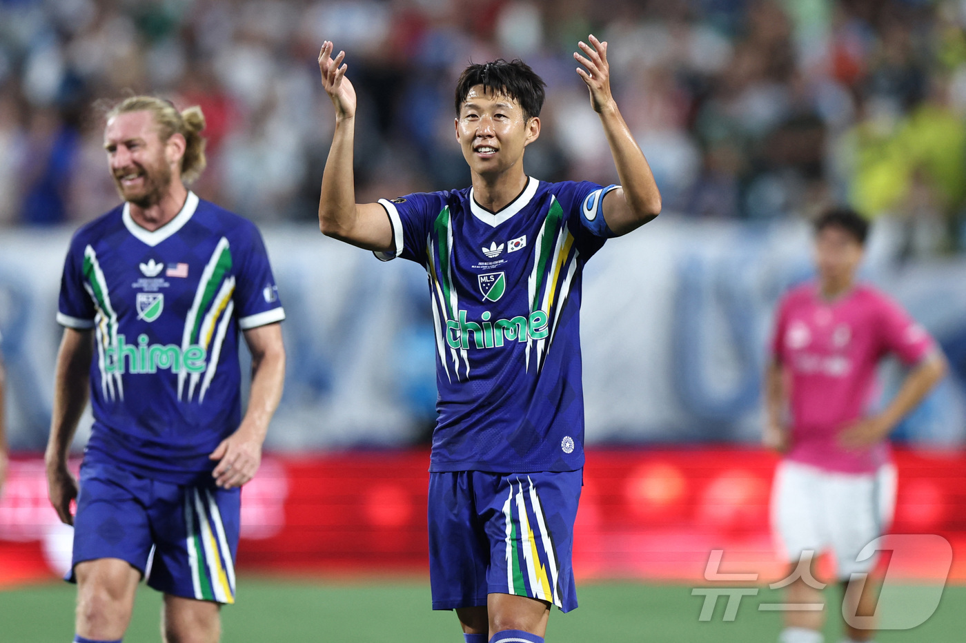 '월드컵 참사 청문회날' 손흥민 펄펄 날아…MLS 올스타전 MVP
