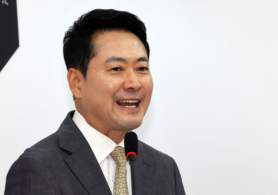 장동혁 대표, 선관위 특검법 관련 기자회견