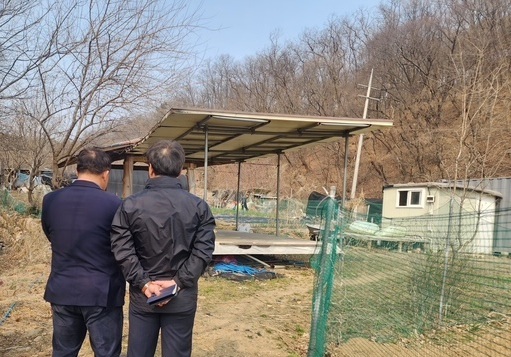 군포시, 하천 불법시설물 38건 적발…14건 정비·24건 자진 철거 유도