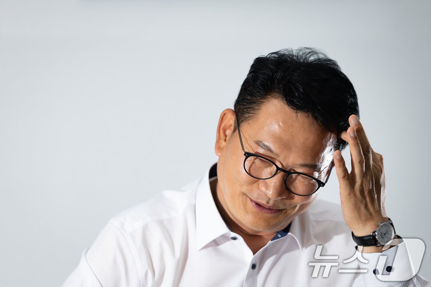 본문 이미지 - 송영길 더불어민주당 당대표 후보가 31일 서울 여의도 국회 의원회관에서 뉴스1과 인터뷰하고 있다. ⓒ 뉴스1 유승관 기자