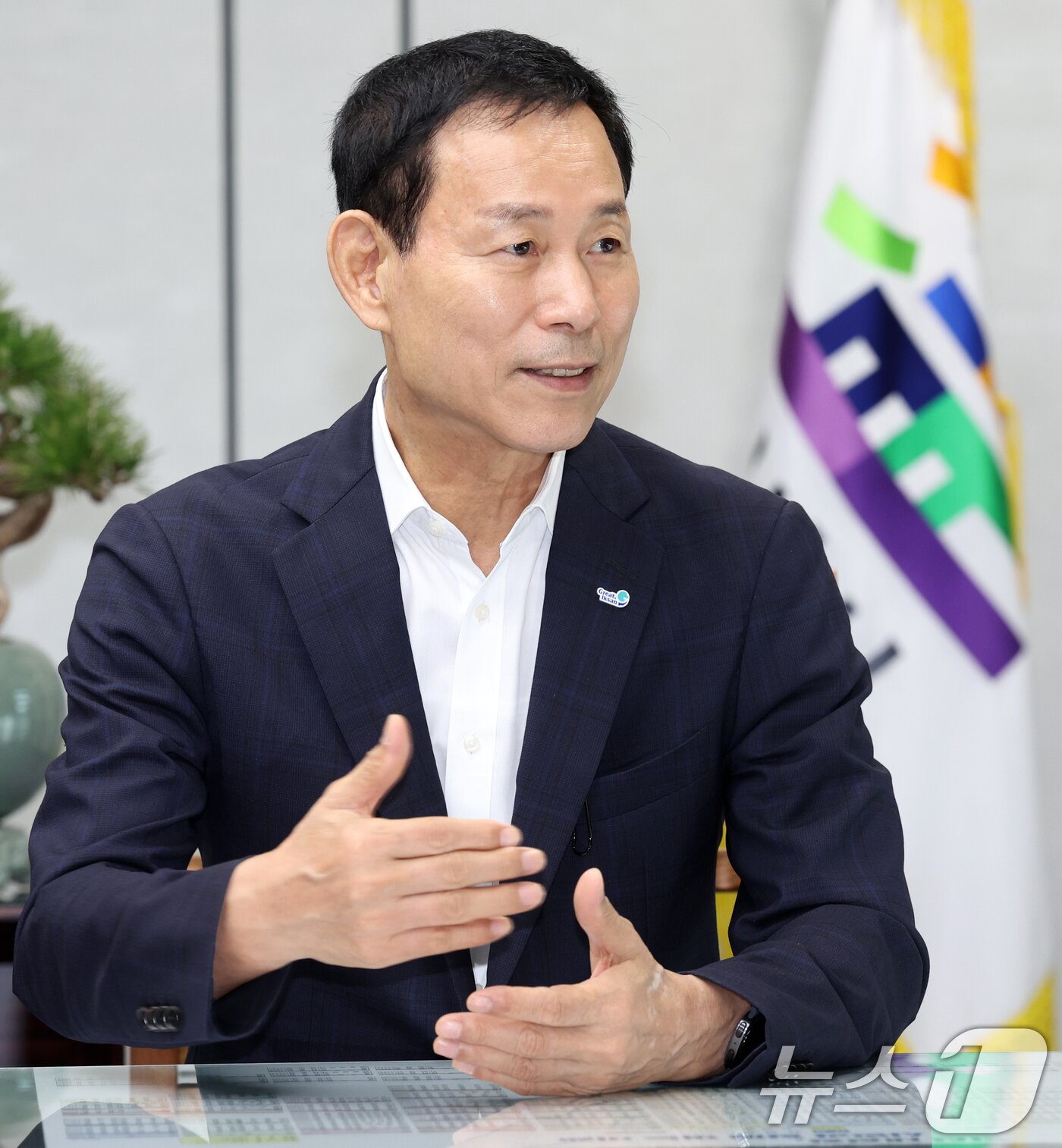 본문 이미지 - 최정호 익산시장. ⓒ 뉴스1 유경석 기자