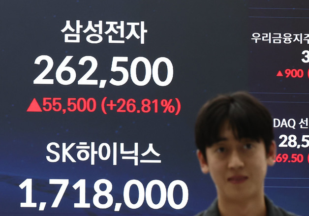 SK하이닉스 사상 첫 상한가