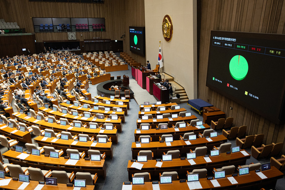 형사소송법 개정안, 여당 주도 본회의 통과