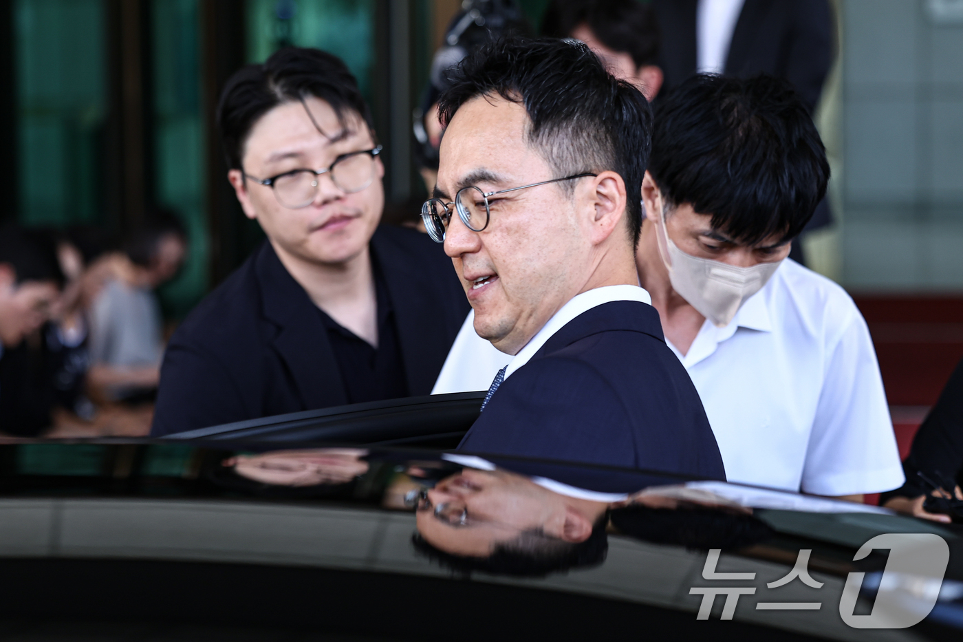 (서울=뉴스1) 김도우 기자 = 구자현 검찰총장 직무대행이 31일 서울 서초구 대검찰청에서 검찰 보완수사권 전면 폐지를 골자로 한 형사소송법 개정안의 국회 본회의 통과에 대해 입장 …
