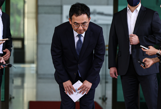 인사하는 구자현 검찰총장 직무대행