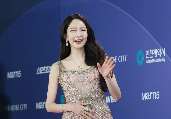 청룡시리즈어워즈 참석한 박현선 라비앙 대표