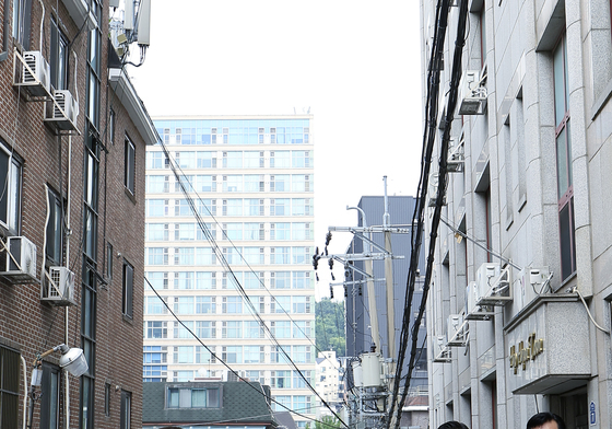 한성숙 총리, 원룸 밀집지역 방문