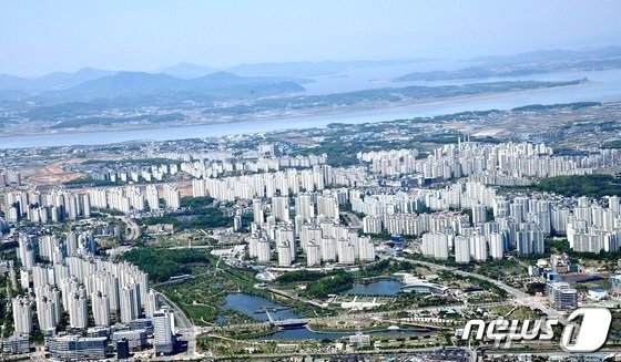 본문 이미지 - 파주 운정신도시 전경.