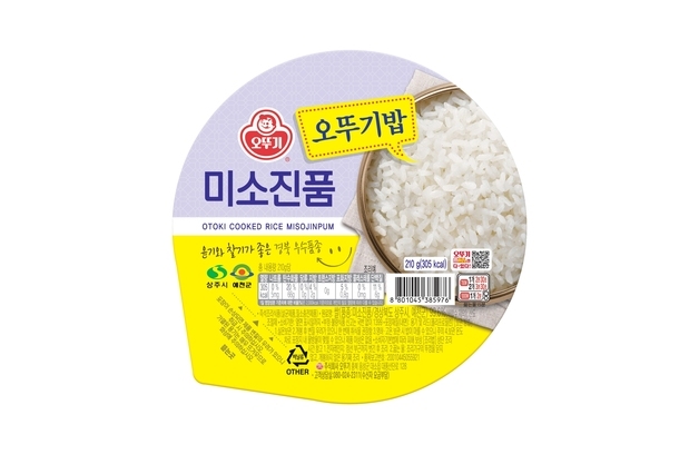 오뚜기, 경북 대표 품종 담은 '오뚜기밥 미소진품' 출시