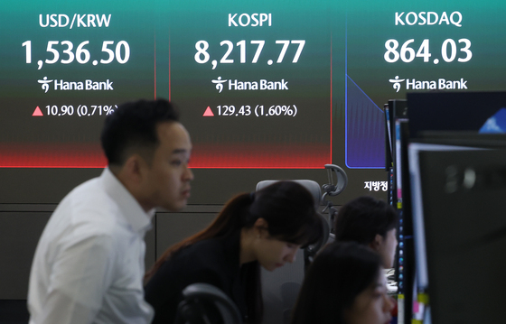 상승 출발한 코스피