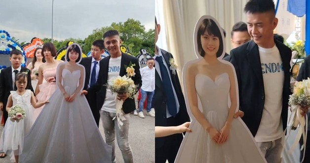 요절한 약혼녀 못보내고 영혼결혼식…말레이男 "영원히 함께"