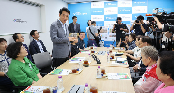 오세훈, 민선 9기 '어르신 활력충전 프로젝트' 가동