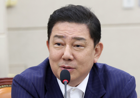 인사말하는 김병기 무소속 의원