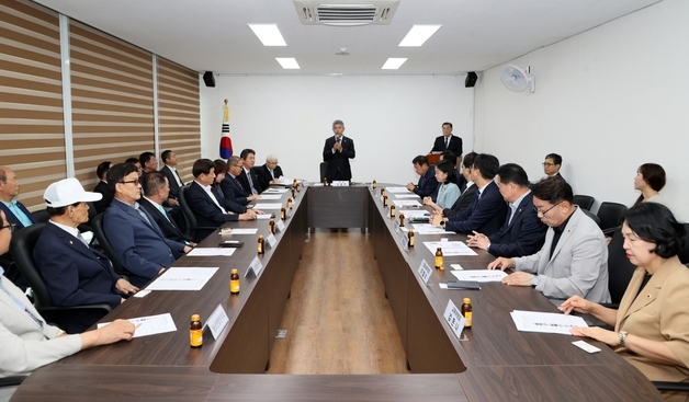 13대 충남도의회 전반기 의장단 '도내 주요 기관·단체' 방문