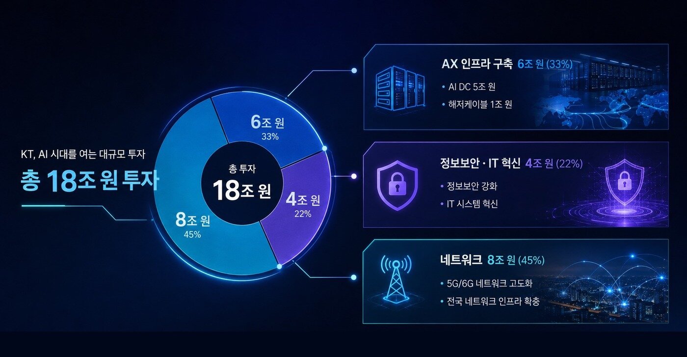 본문 이미지 - 박윤영 KT 대표 취임 100일 기자간담회 발표 내용을 바탕으로 챗GPT로 생성한 이미지