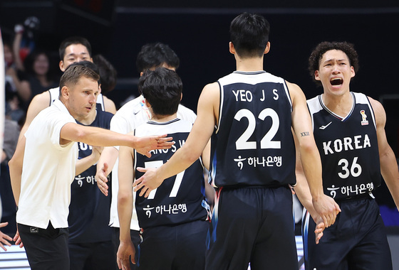 '마줄스호' 농구대표팀, 농구 월드컵 예선 2R 대비 담금질