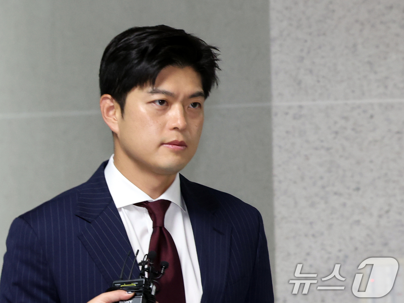 (서울=뉴스1) 황기선 기자 = 김용태 국민의힘 의원이 7일 오전 서울 여의도 의원회관에서 열린 당내 쇄신파 모임 '대안과 미래' 조찬모임에 참석하고 있다.  2026.7.7/뉴스 …