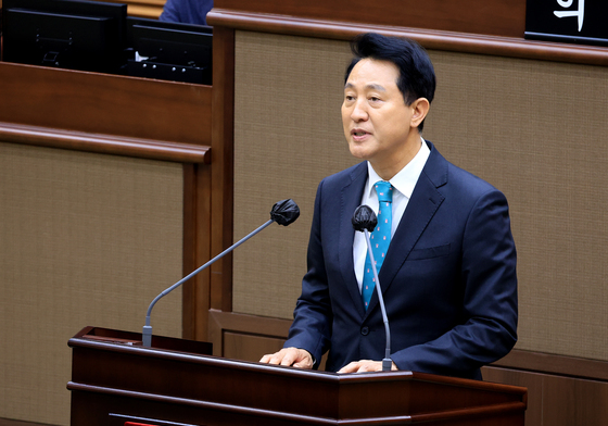 축사하는 오세훈 서울시장