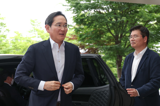 미국으로 출국하는 이재용 회장