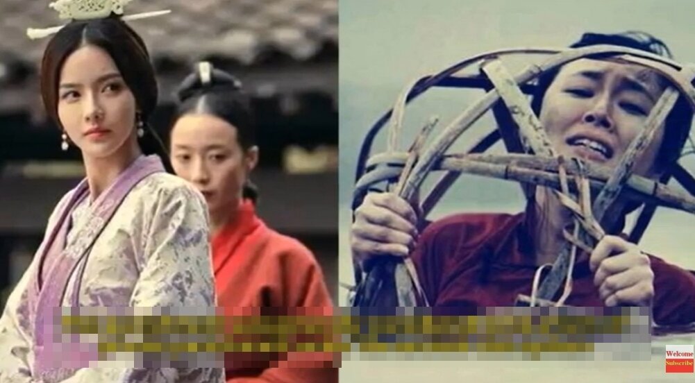 본문 이미지 - 중국의 공개 모욕 처벌 풍습. 사건 내용과 무관함. 유튜브 채널 CHINA & WORLD HISTORY