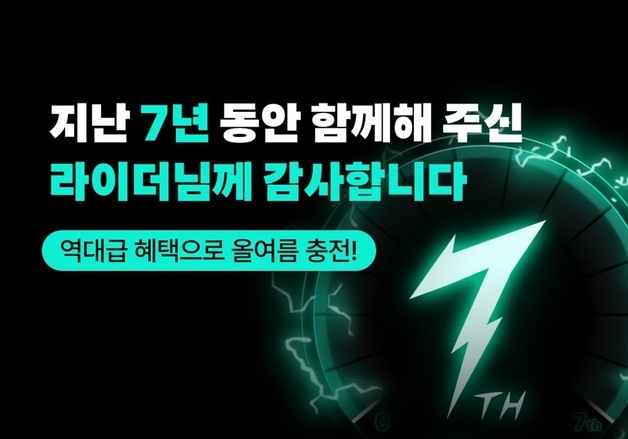 배민커넥트 7주년 라이더 감사 캠페인…혹서기 배달용품 지원