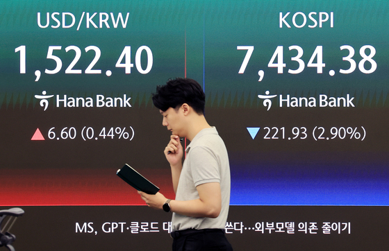 코스피 하락 출발