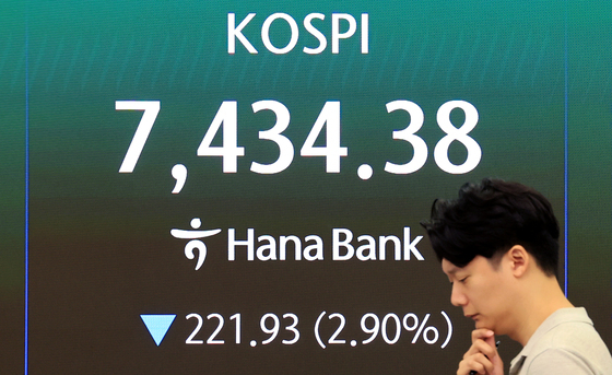 코스피 '급락 출발'