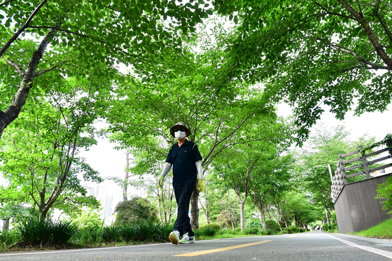 철길 숲 폭염 걱정없어요