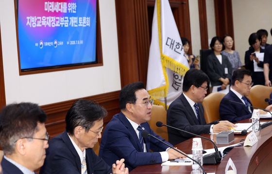 박홍근 장관, 지방교육재정교부금 발언