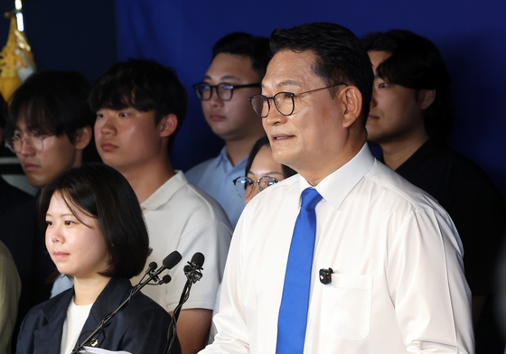 송영길, 당대표 출마…"전대, 선명한 사람 뽑는 선거 아냐"(종합)