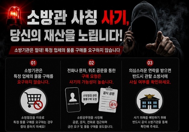 제주서 소방기관 사칭 피해 10건…8070만 원 뜯겼다