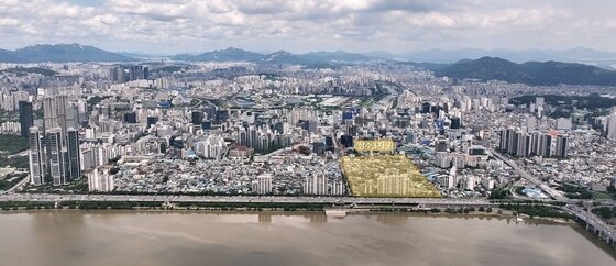 본문 이미지 - 성수3지구 항공사진.(삼성물산 제공)뉴스1ⓒ news1 