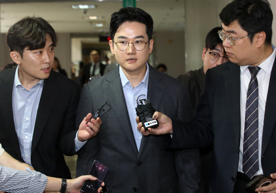 '음료컵 테러' 자작극 의혹 정이한 영장심사