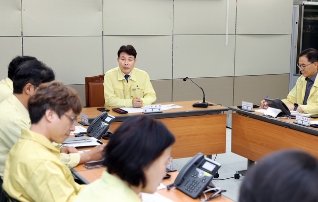 전문학 서구청장 "구민 안전 최우선"…호우주의보에 비상 1단계 가동
