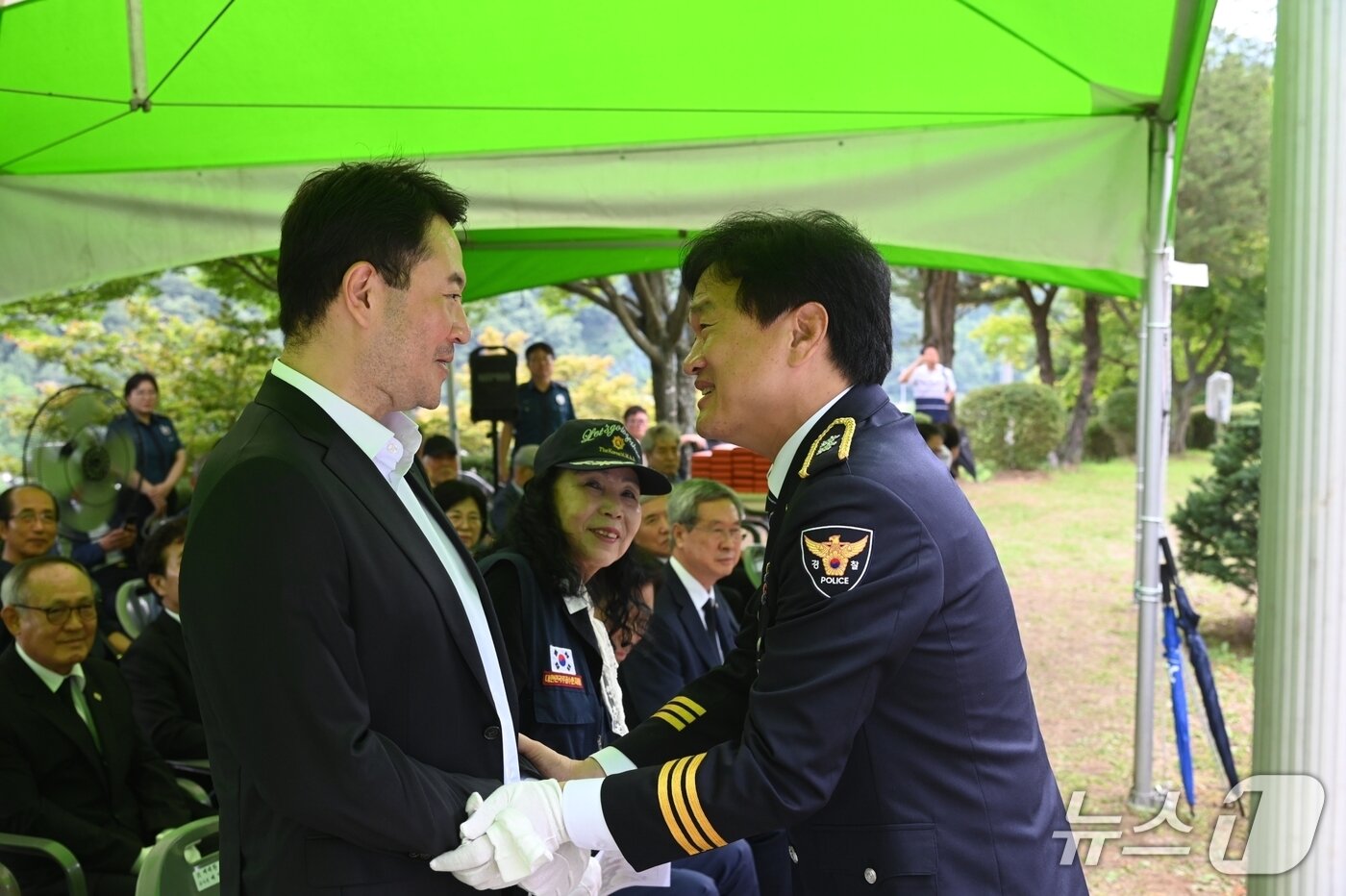 본문 이미지 - 제76주년 영월 녹전전투 순국경찰관 추념제전.(강원경찰청,제공. 재판매 및 DB금지)/뉴스1