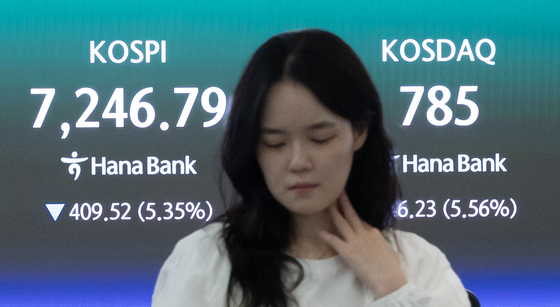 코스피 '검은 수요일'