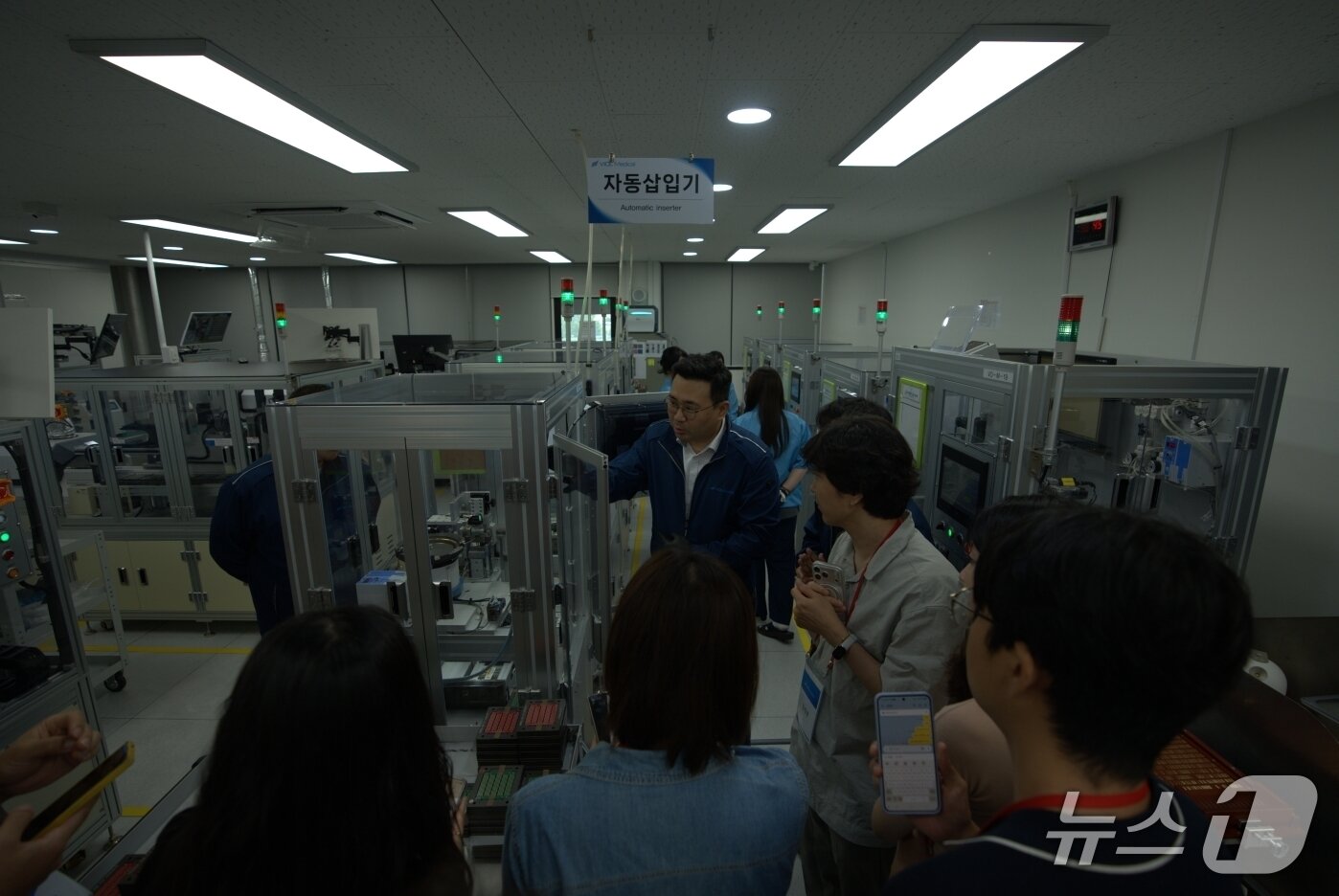본문 이미지 - 경기 성남시 분당테크노파크 '비올메디컬' 제조 본부 내부 2026.07.08 ⓒ 뉴스1 임여익 기자