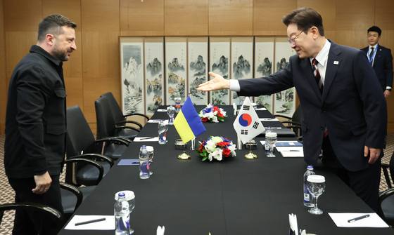 이재명 대통령, 한-우크라이나 정상회담