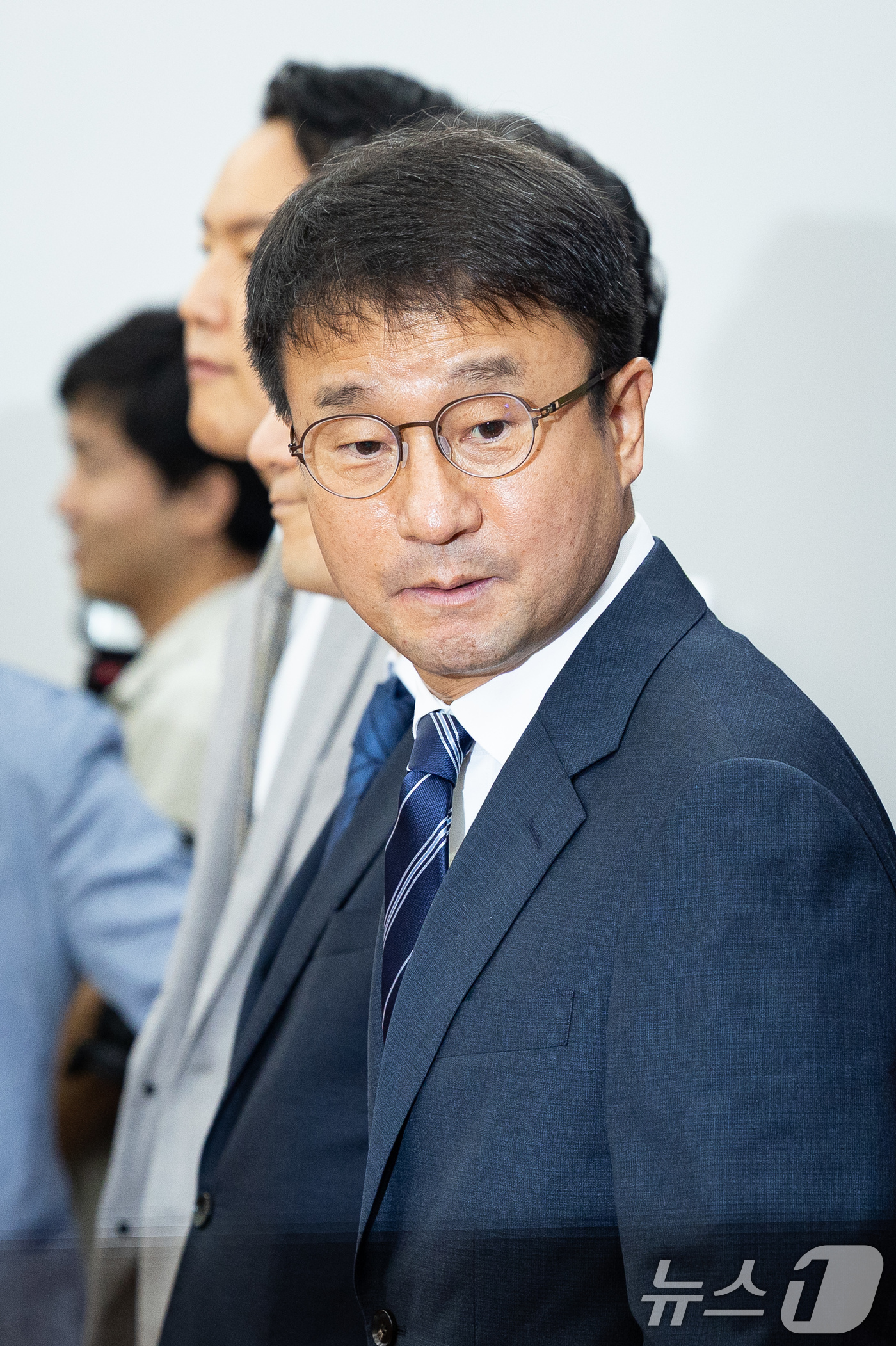 (서울=뉴스1) 유승관 기자 = 한병도 더불어민주당 당대표 직무대행 겸 원내대표가 9일 서울 여의도 국회에서 열린 정책조정회의에 참석하고 있다. 2026.7.9/뉴스1