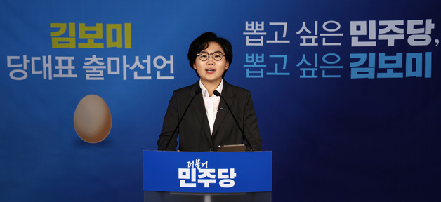 민주당 평당원 김보미, 당대표 출마선언