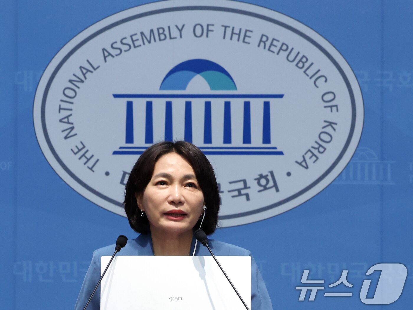 본문 이미지 - 서미화 더불어민주당 의원 ⓒ 뉴스1 황기선 기자