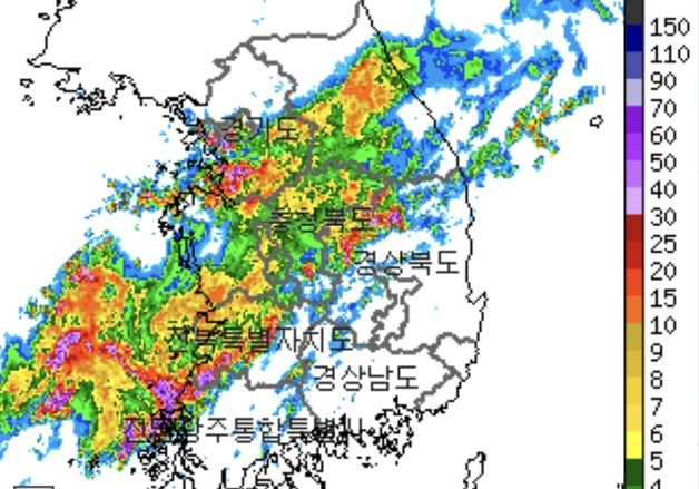 장맛비 구름 북상, 서울도 호우주의보…오후까지 곳곳 '강한 비'