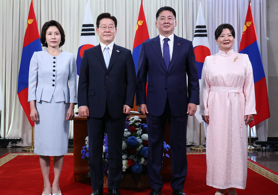 [속보] 李대통령 "2030년 한-몽 교역 10억불…몽골, 한반도 비핵화 지지"