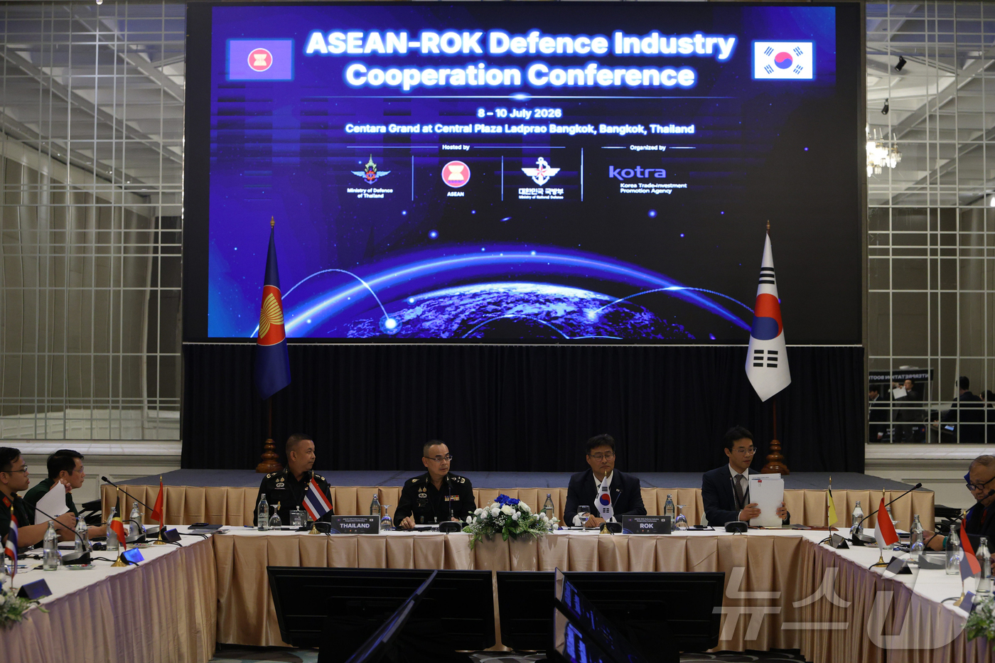 (서울=뉴스1) 김진환 기자 = 9일 태국 방콕에서 대한민국과 아세안(ASEAN)이 공동으로 주관하는 한-아세안 방산협력 컨퍼런스가 진행되고 있다. (국방부 제공, 재판매 및 DB …