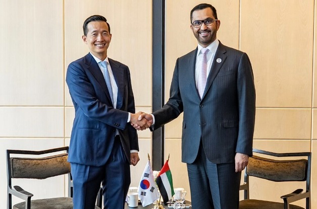 김동관 한화 부회장, UAE 애드녹 CEO와 에너지 안보 강화 협력 논의