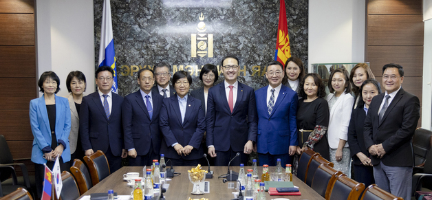 정은경 보건복지부 장관, 몽골 보건부 장관 면담